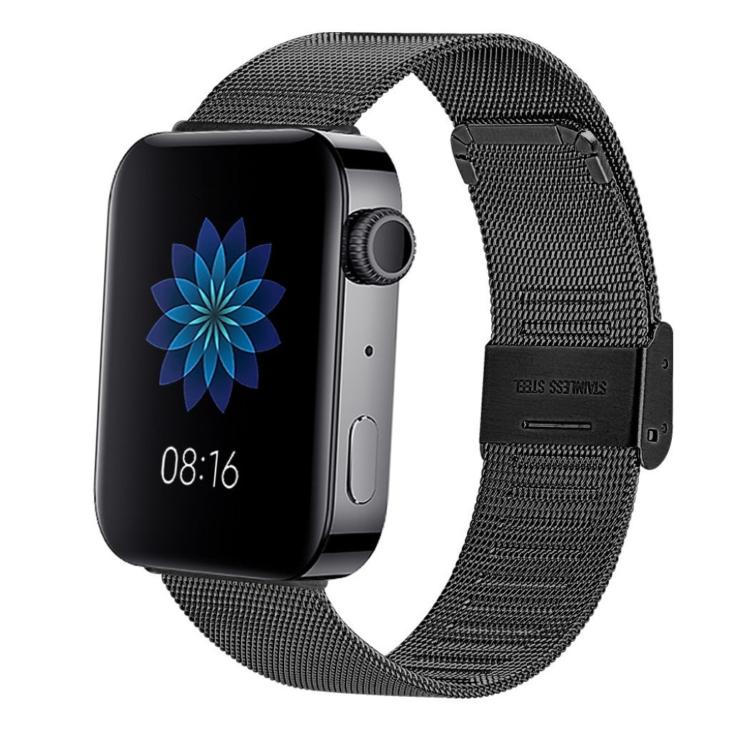 Super nydelig Xiaomi Mi Watch Metal Rem - Sort#serie_2