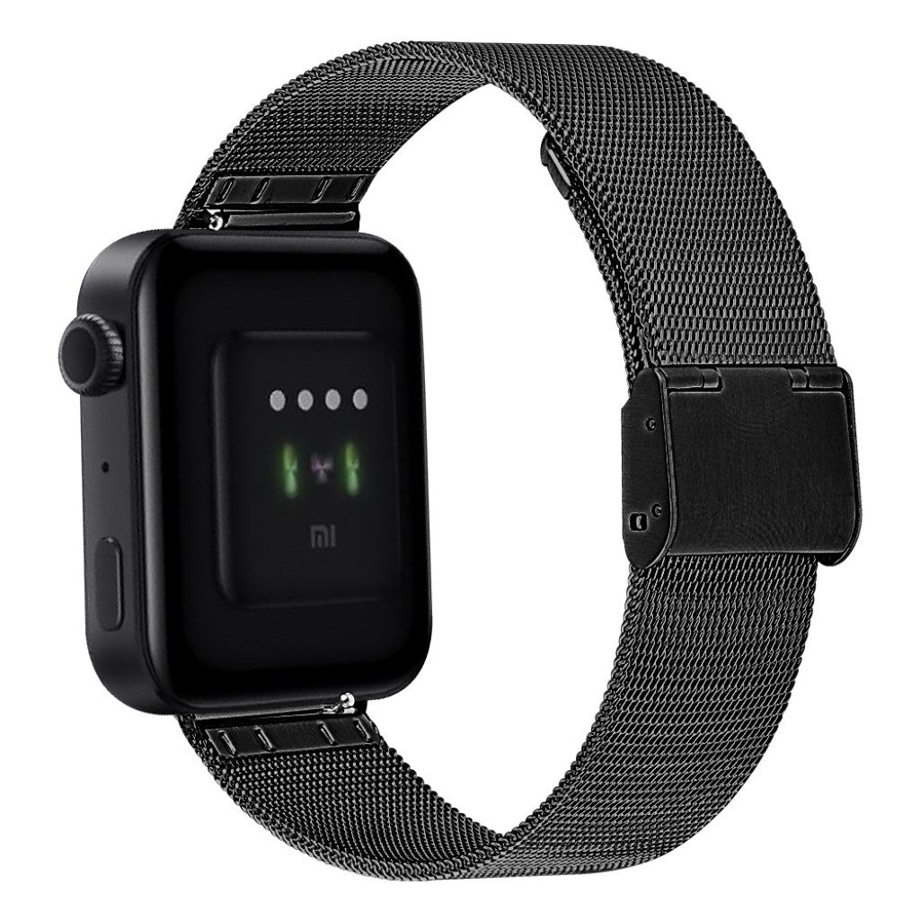 Super nydelig Xiaomi Mi Watch Metal Rem - Sort#serie_2