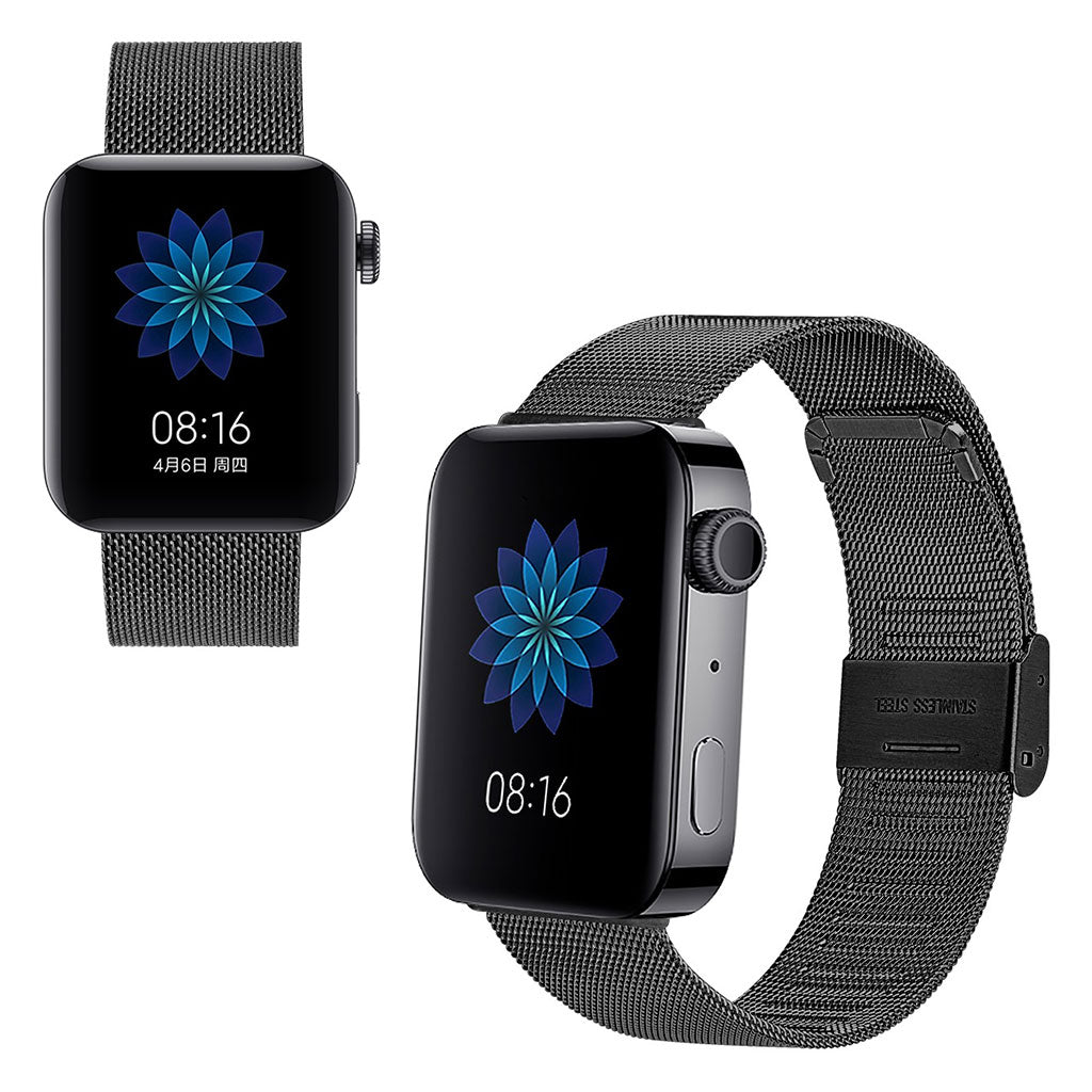 Super nydelig Xiaomi Mi Watch Metal Rem - Sort#serie_2