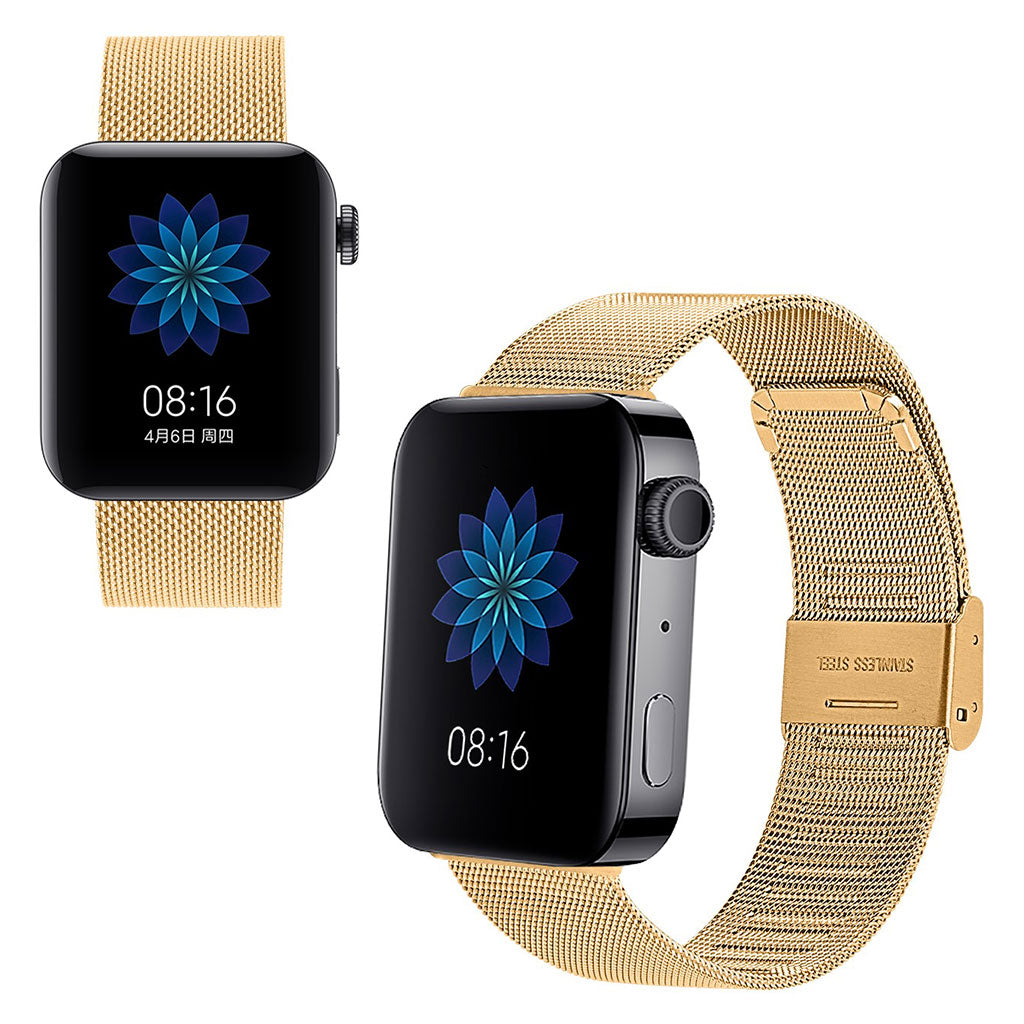 Super nydelig Xiaomi Mi Watch Metal Rem - Guld#serie_3