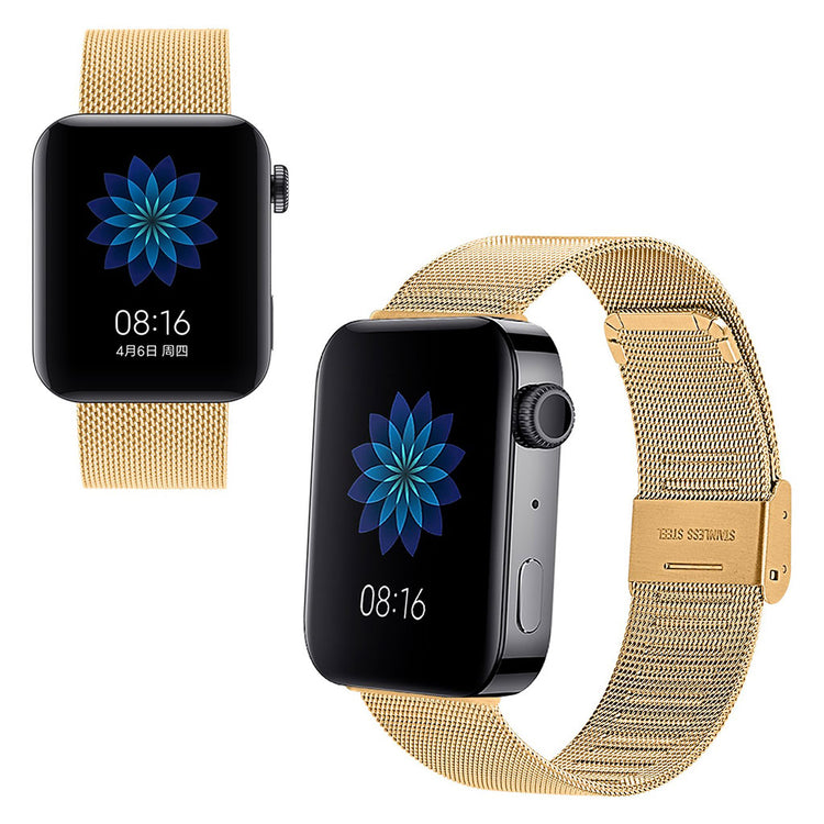 Super nydelig Xiaomi Mi Watch Metal Rem - Guld#serie_3