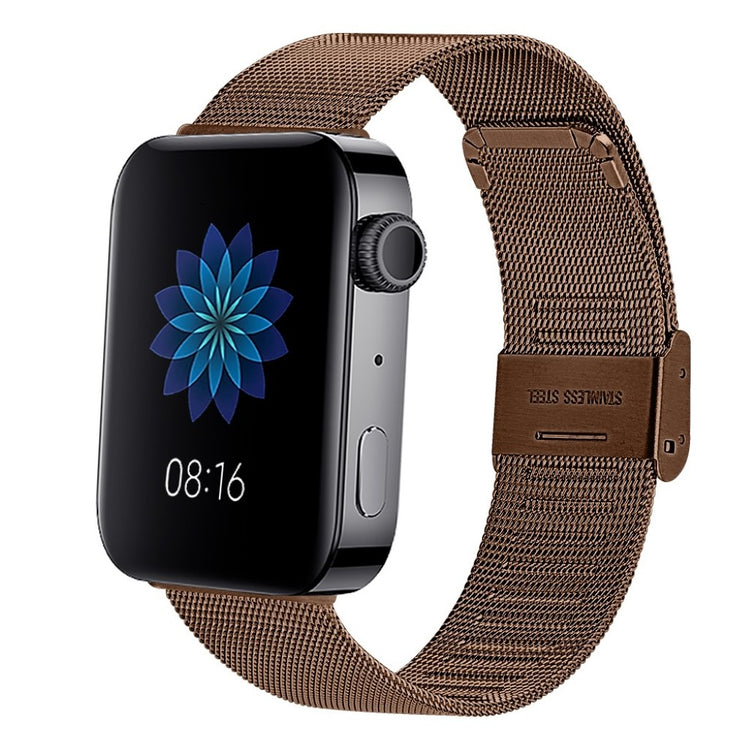 Super nydelig Xiaomi Mi Watch Metal Rem - Brun#serie_4