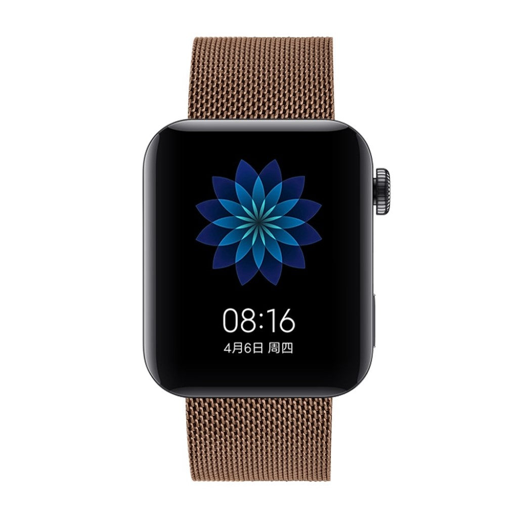 Super nydelig Xiaomi Mi Watch Metal Rem - Brun#serie_4