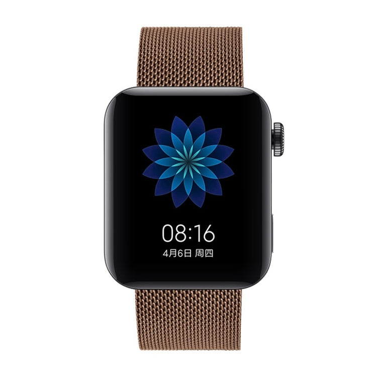 Super nydelig Xiaomi Mi Watch Metal Rem - Brun#serie_4