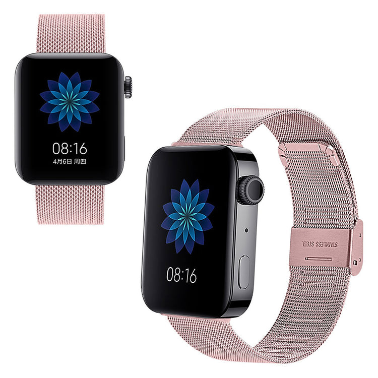 Super nydelig Xiaomi Mi Watch Metal Rem - Pink#serie_5