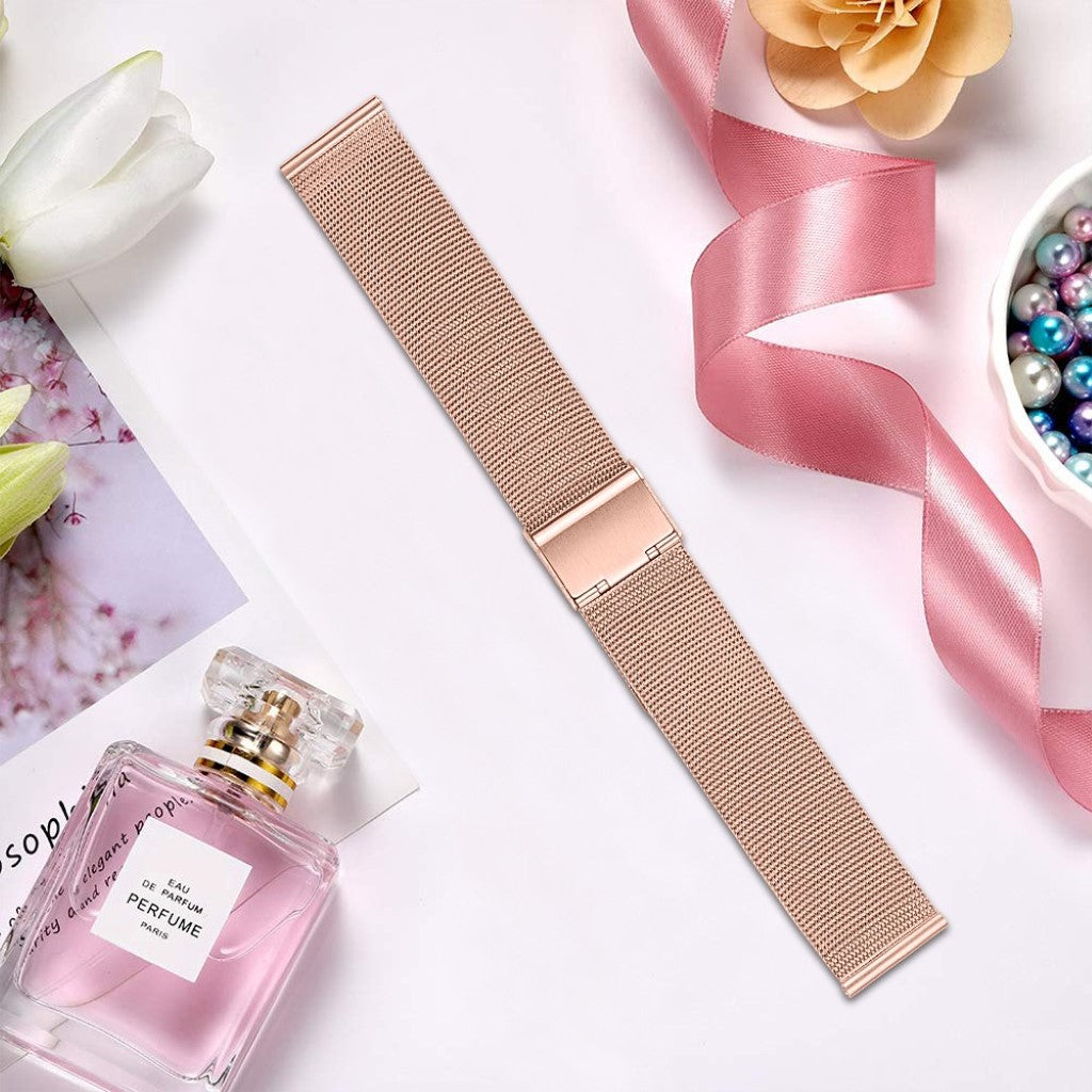 Super nydelig Xiaomi Mi Watch Metal Rem - Pink#serie_6