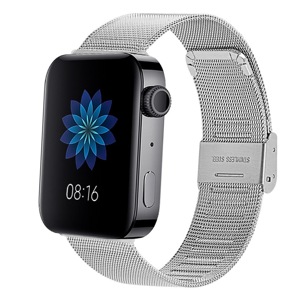 Super nydelig Xiaomi Mi Watch Metal Rem - Sølv#serie_8