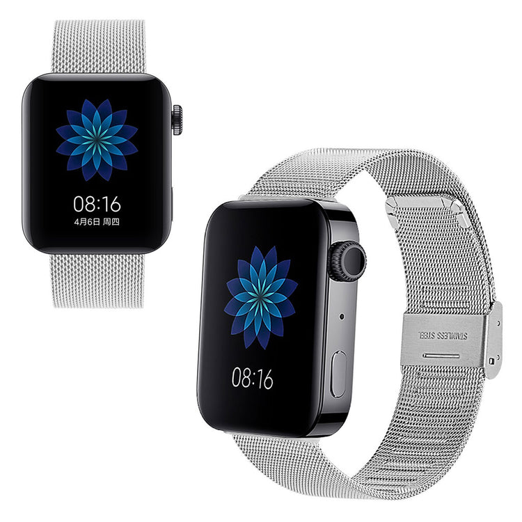 Super nydelig Xiaomi Mi Watch Metal Rem - Sølv#serie_8