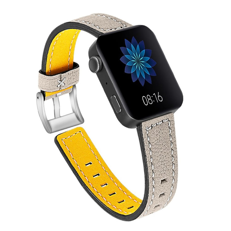 Mega slidstærk Xiaomi Mi Watch Ægte læder Rem - Flerfarvet#serie_4