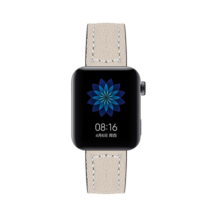 Mega slidstærk Xiaomi Mi Watch Ægte læder Rem - Flerfarvet#serie_4