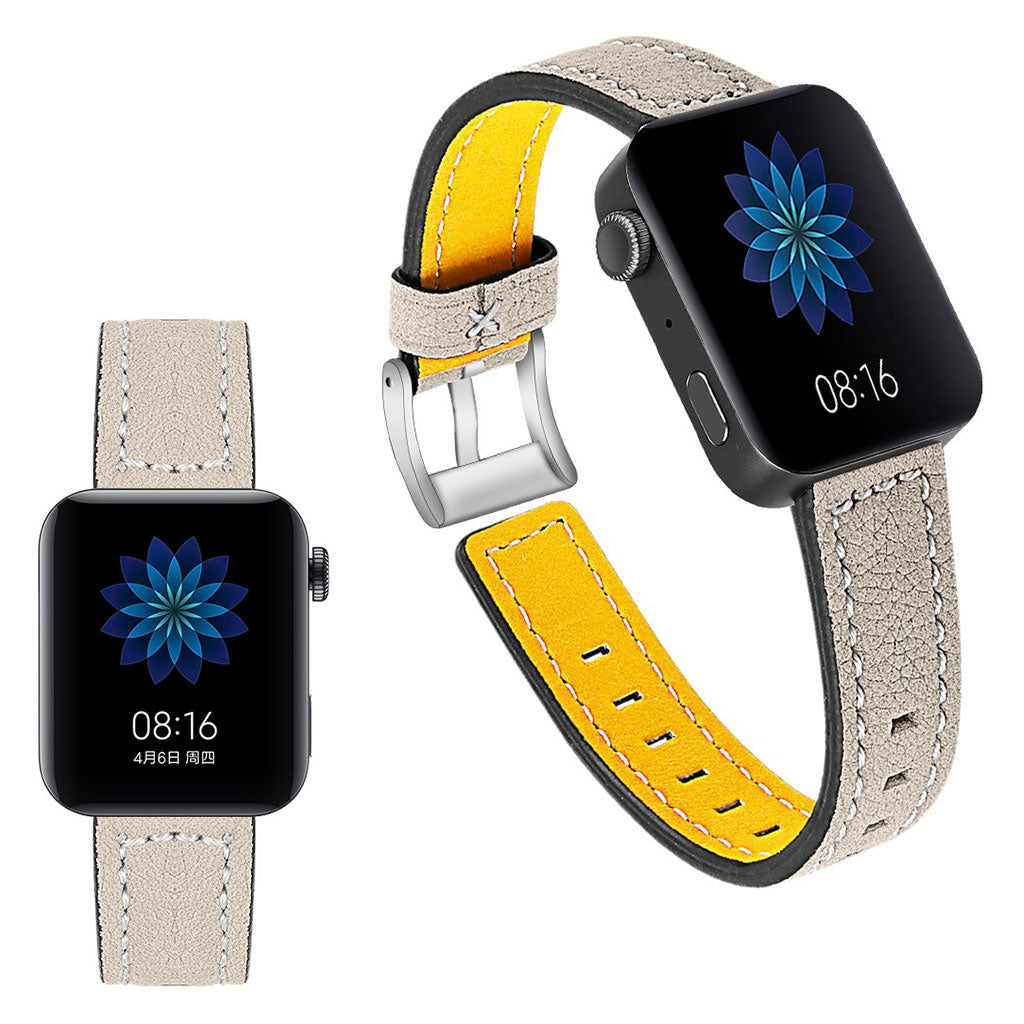 Mega slidstærk Xiaomi Mi Watch Ægte læder Rem - Flerfarvet#serie_4