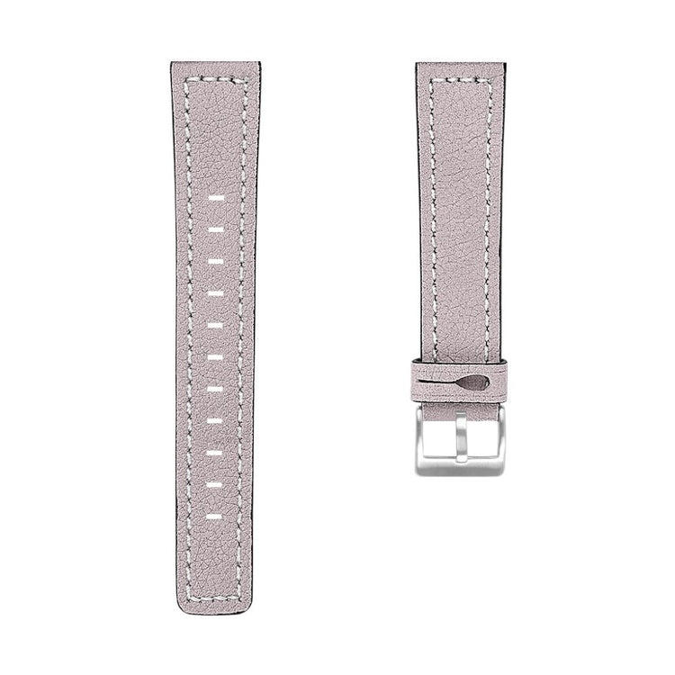 Mega slidstærk Xiaomi Mi Watch Ægte læder Rem - Lilla#serie_5