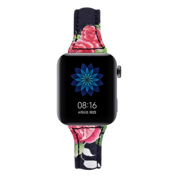 Meget godt Xiaomi Mi Watch Ægte læder Rem - Flerfarvet#serie_1