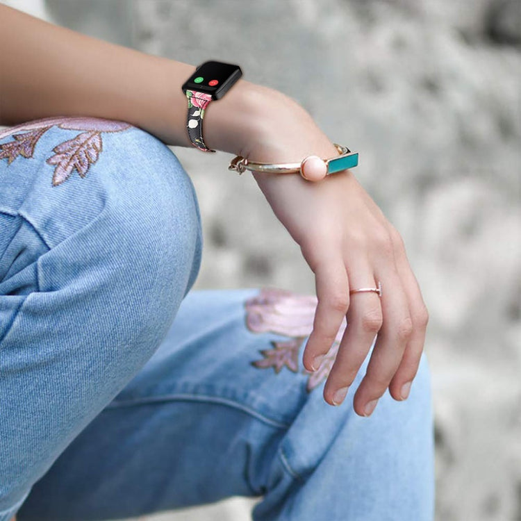 Meget godt Xiaomi Mi Watch Ægte læder Rem - Flerfarvet#serie_1