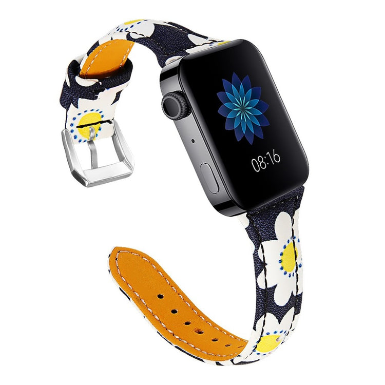 Meget godt Xiaomi Mi Watch Ægte læder Rem - Flerfarvet#serie_3
