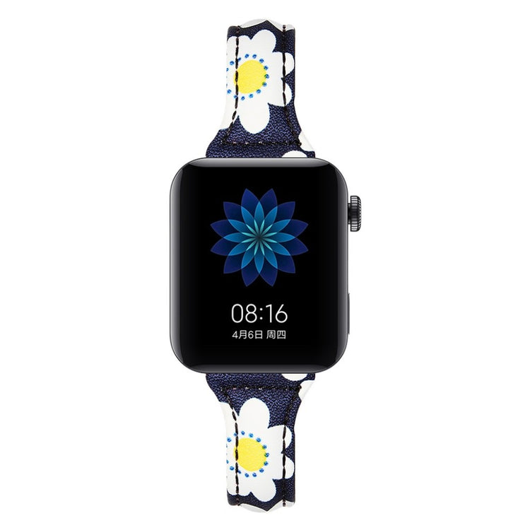 Meget godt Xiaomi Mi Watch Ægte læder Rem - Flerfarvet#serie_3
