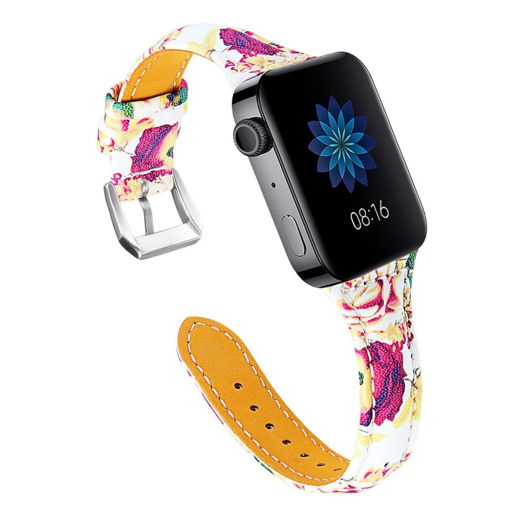 Meget godt Xiaomi Mi Watch Ægte læder Rem - Flerfarvet#serie_5