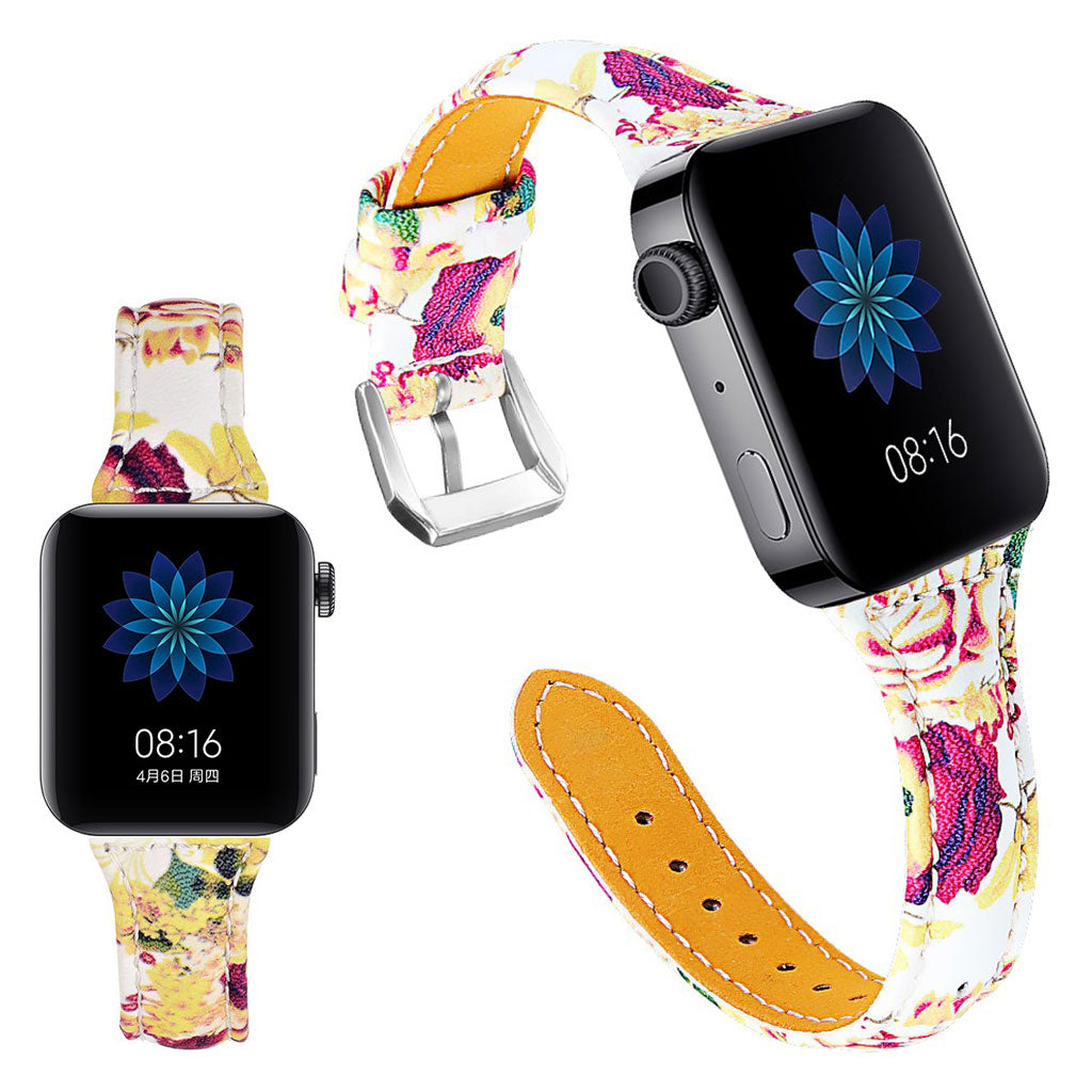 Meget godt Xiaomi Mi Watch Ægte læder Rem - Flerfarvet#serie_5