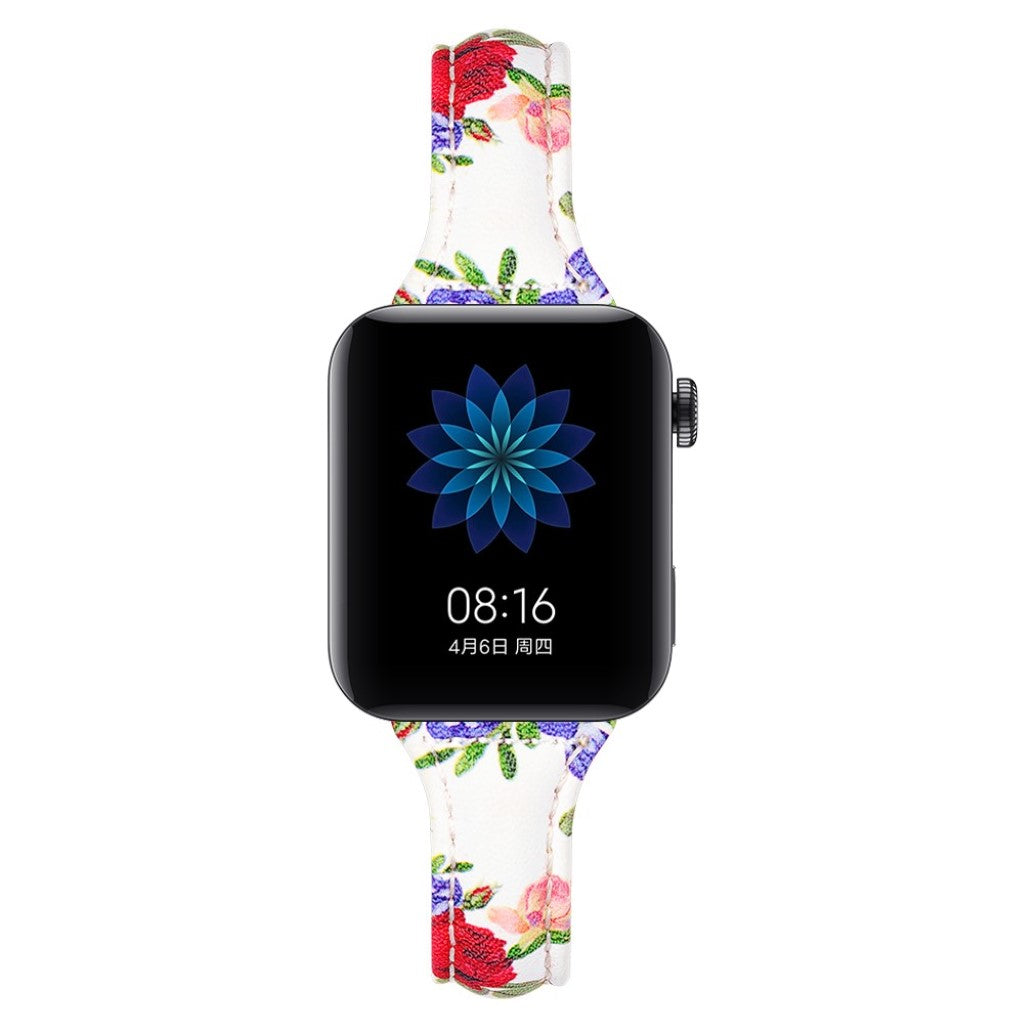 Meget godt Xiaomi Mi Watch Ægte læder Rem - Flerfarvet#serie_6