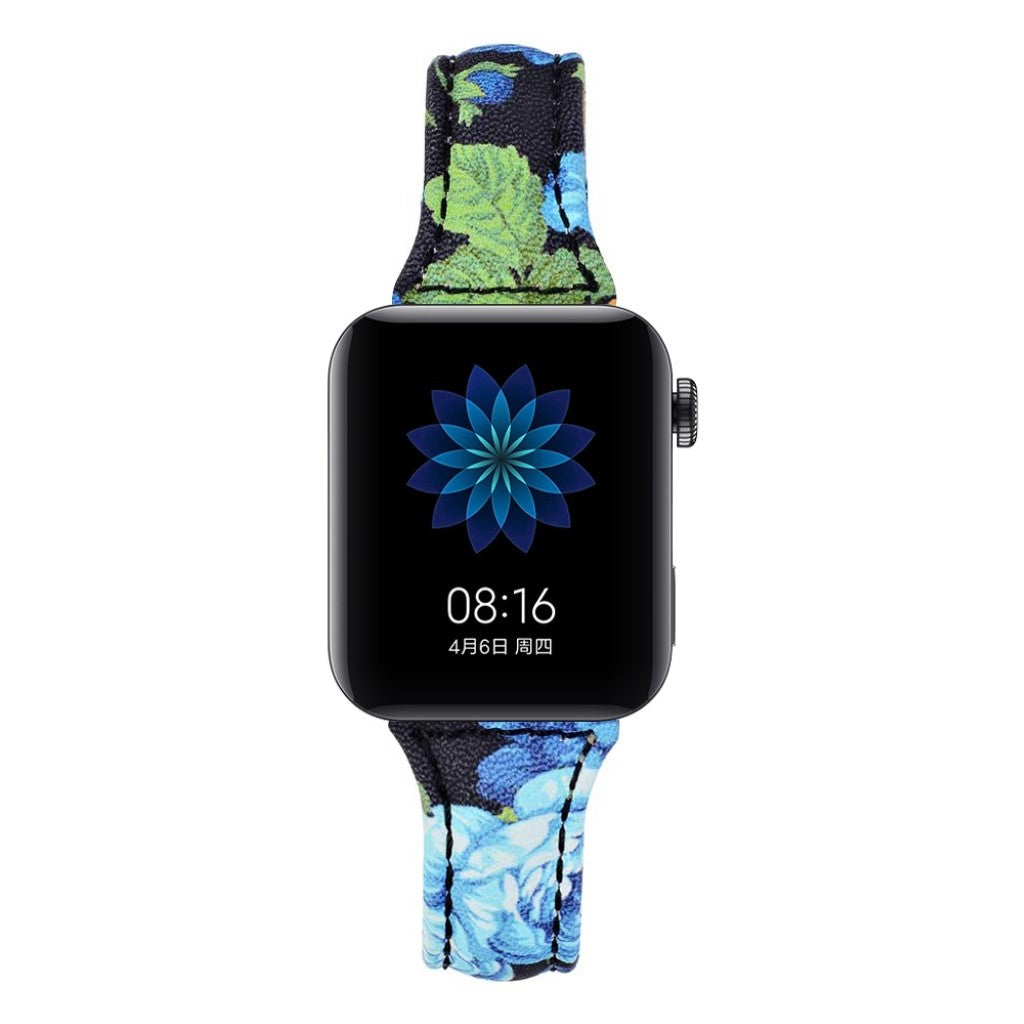 Meget godt Xiaomi Mi Watch Ægte læder Rem - Flerfarvet#serie_7