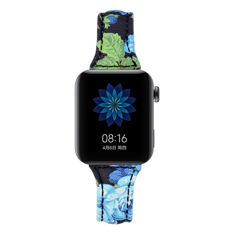 Meget godt Xiaomi Mi Watch Ægte læder Rem - Flerfarvet#serie_7