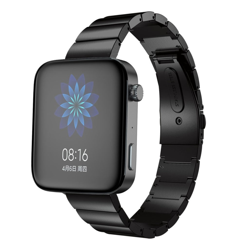 Godt Xiaomi Mi Watch Metal Rem - Sort#serie_1