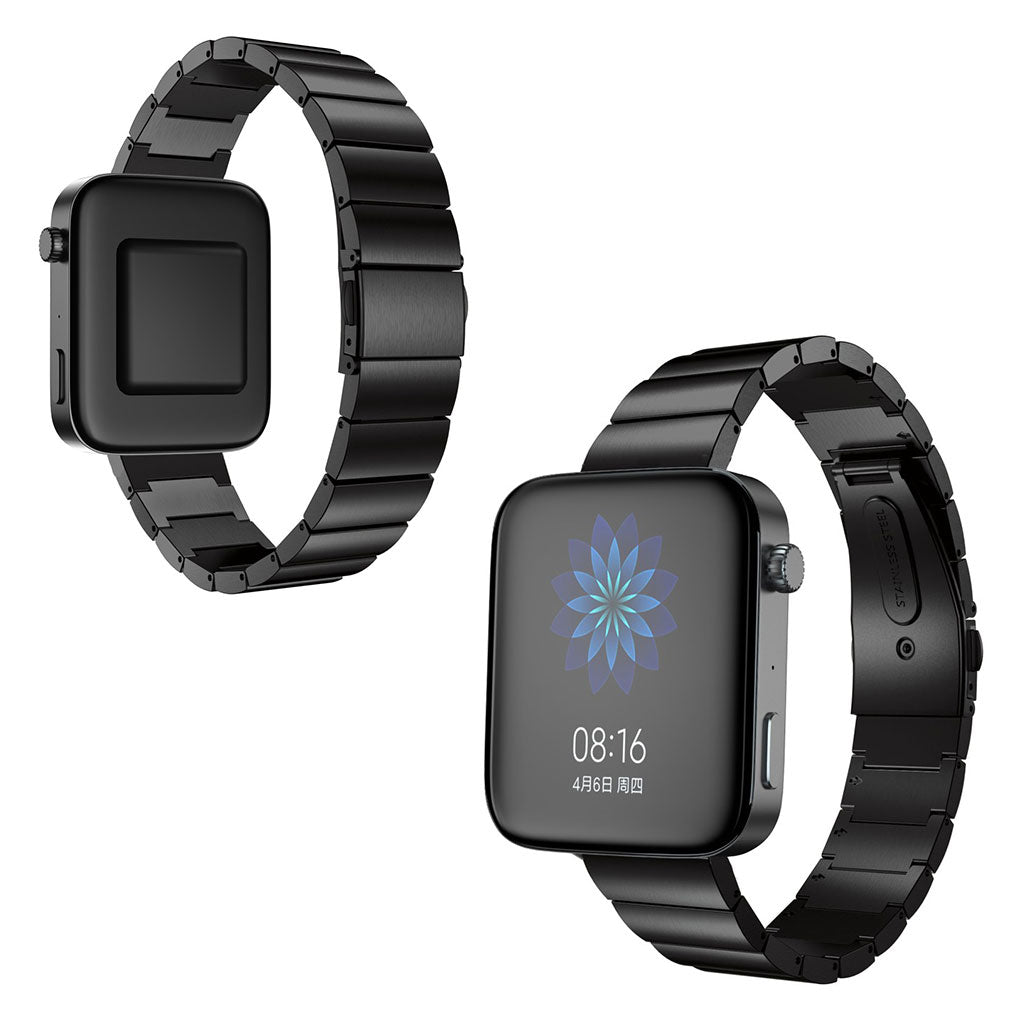 Godt Xiaomi Mi Watch Metal Rem - Sort#serie_1