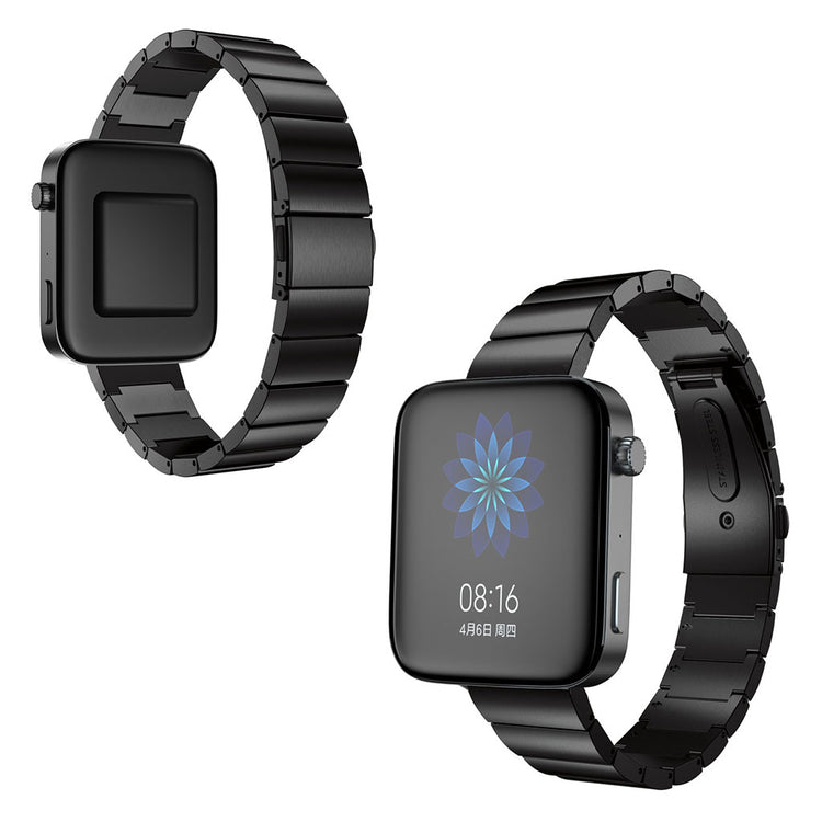 Godt Xiaomi Mi Watch Metal Rem - Sort#serie_1