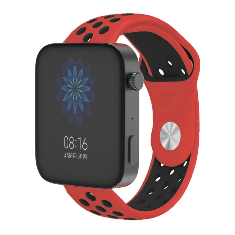 Rigtigt rart Xiaomi Mi Watch Silikone Rem - Rød#serie_3