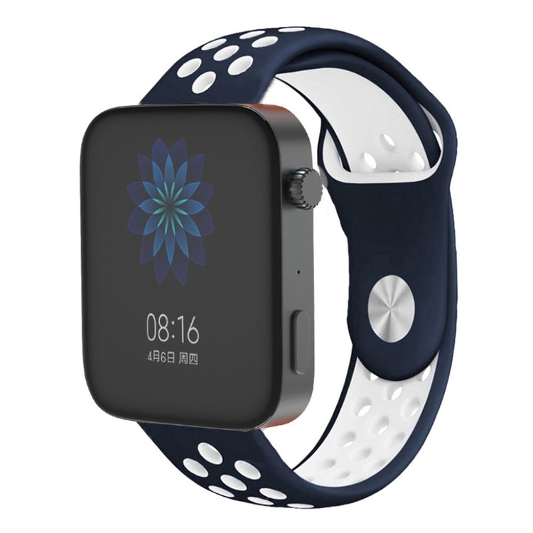 Rigtigt rart Xiaomi Mi Watch Silikone Rem - Blå#serie_6