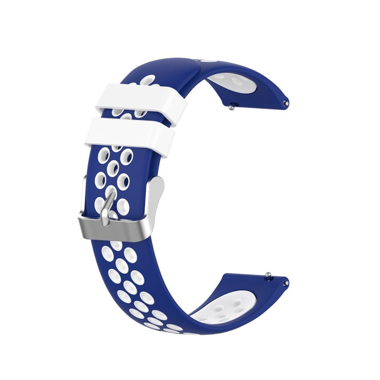 Meget hårdfør Xiaomi Mi Watch Silikone Rem - Hvid#serie_10