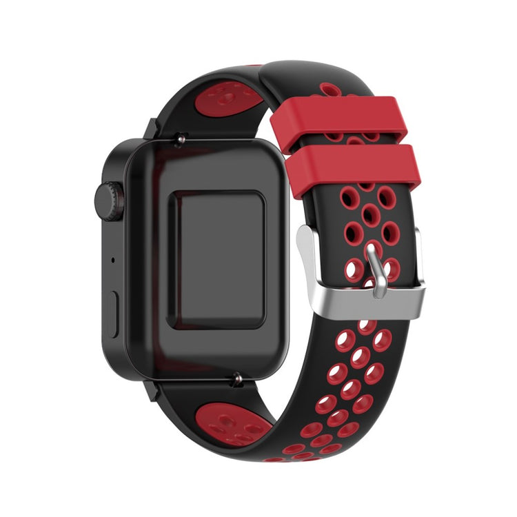 Meget hårdfør Xiaomi Mi Watch Silikone Rem - Rød#serie_5
