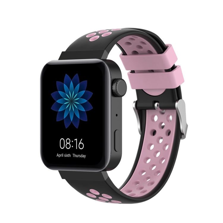Meget hårdfør Xiaomi Mi Watch Silikone Rem - Pink#serie_6