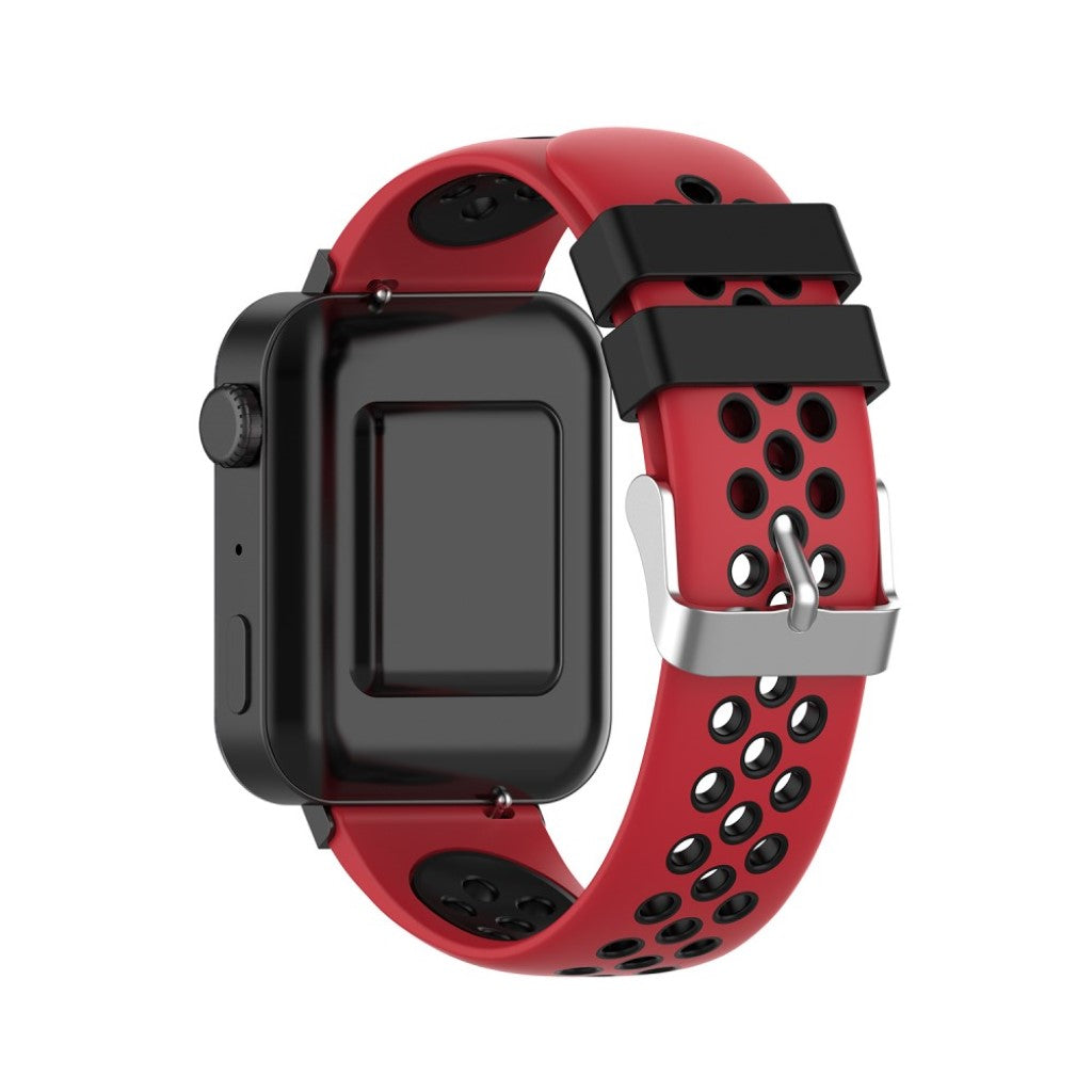Meget hårdfør Xiaomi Mi Watch Silikone Rem - Rød#serie_7