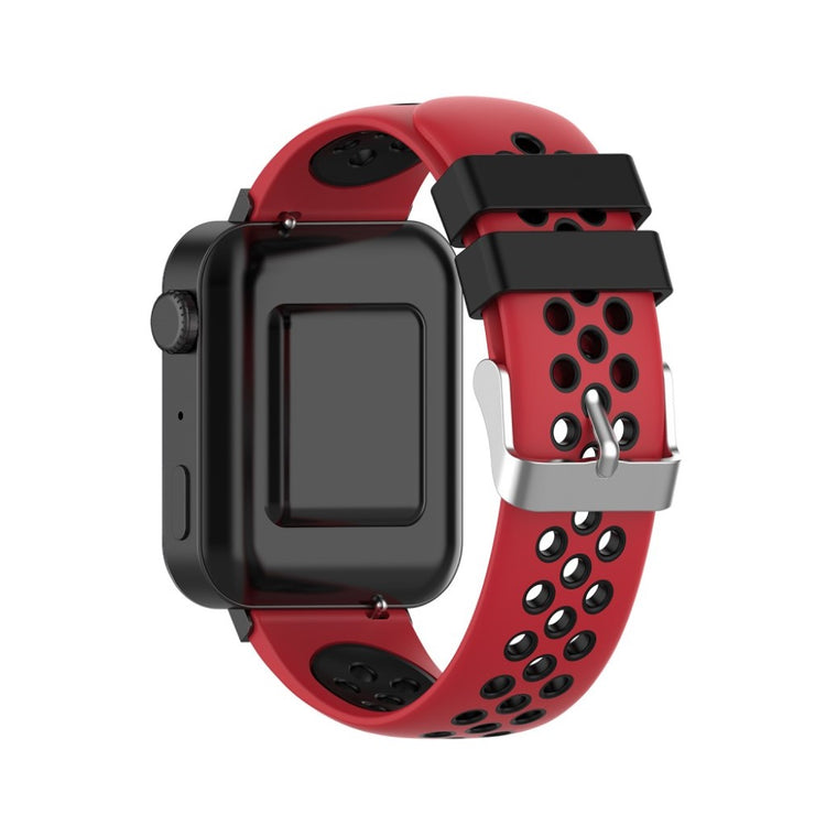 Meget hårdfør Xiaomi Mi Watch Silikone Rem - Rød#serie_7