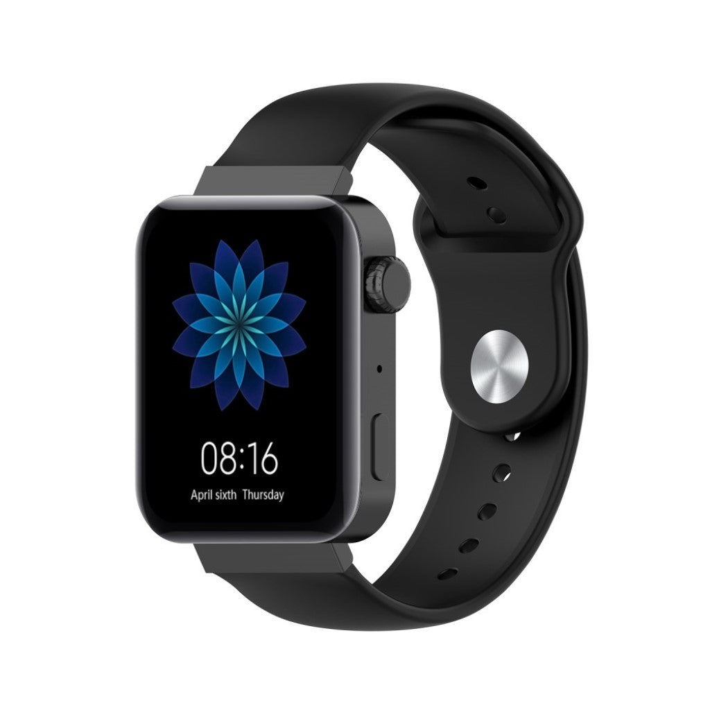 Pænt Xiaomi Mi Watch Silikone Rem - Sort#serie_1