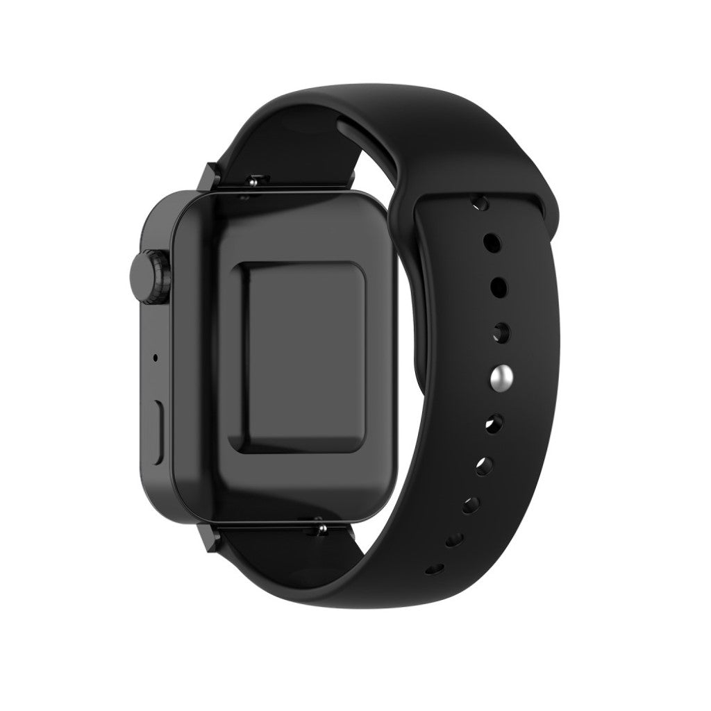 Pænt Xiaomi Mi Watch Silikone Rem - Sort#serie_1