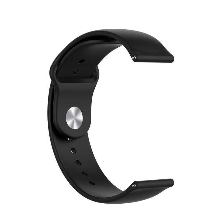 Pænt Xiaomi Mi Watch Silikone Rem - Sort#serie_1