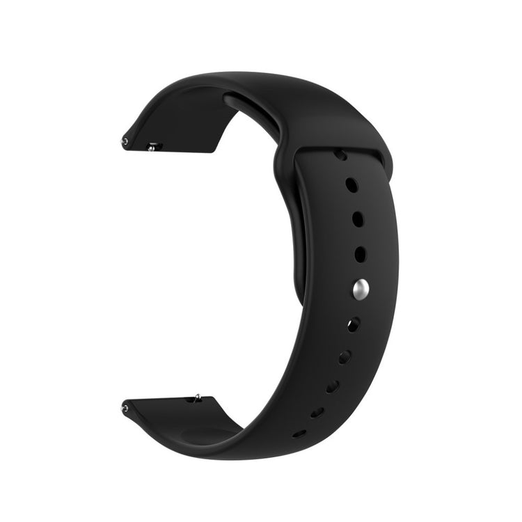 Pænt Xiaomi Mi Watch Silikone Rem - Sort#serie_1