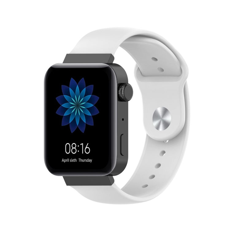 Pænt Xiaomi Mi Watch Silikone Rem - Hvid#serie_2