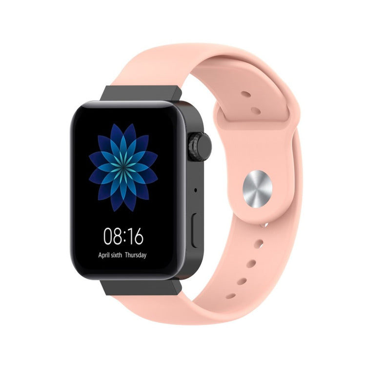 Pænt Xiaomi Mi Watch Silikone Rem - Pink#serie_3