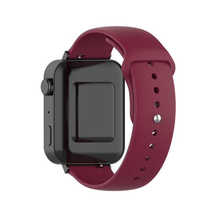 Pænt Xiaomi Mi Watch Silikone Rem - Rød#serie_4