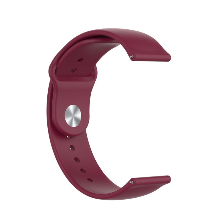 Pænt Xiaomi Mi Watch Silikone Rem - Rød#serie_4