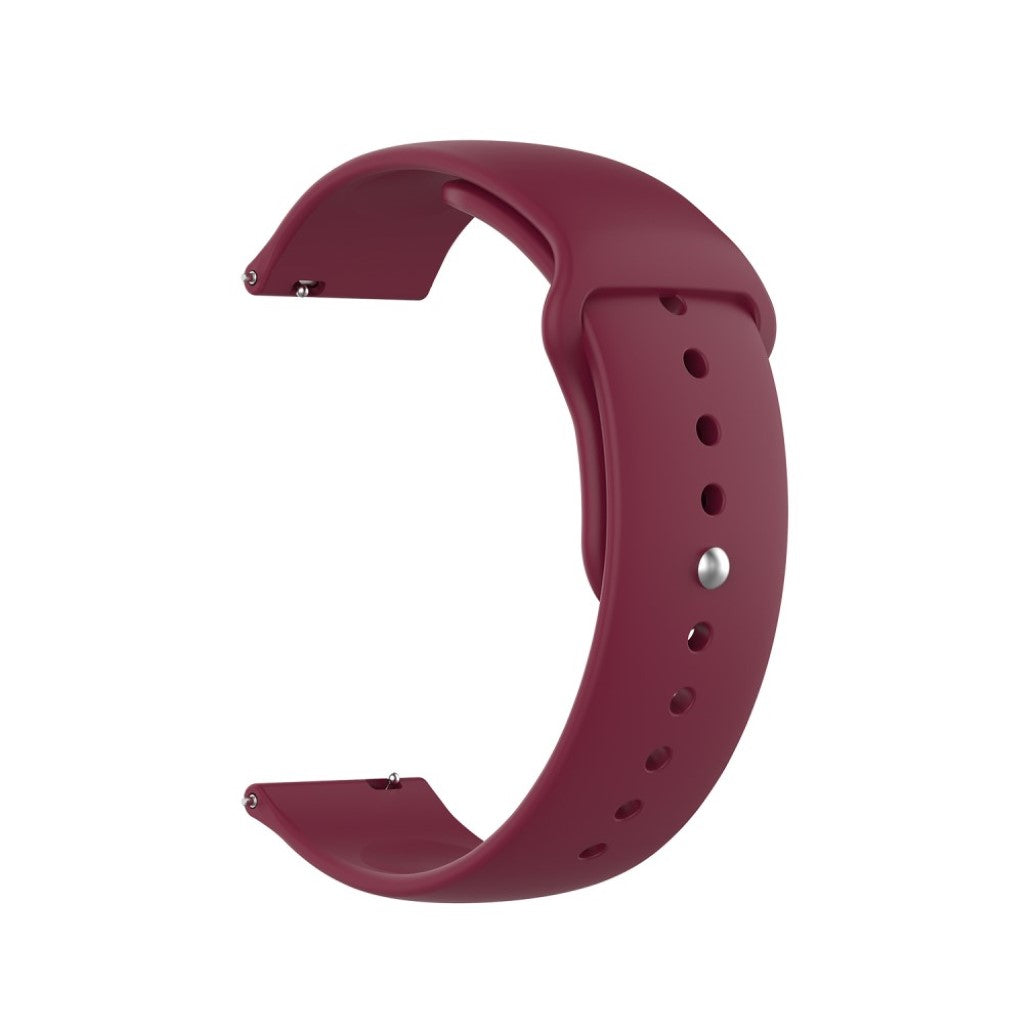 Pænt Xiaomi Mi Watch Silikone Rem - Rød#serie_4