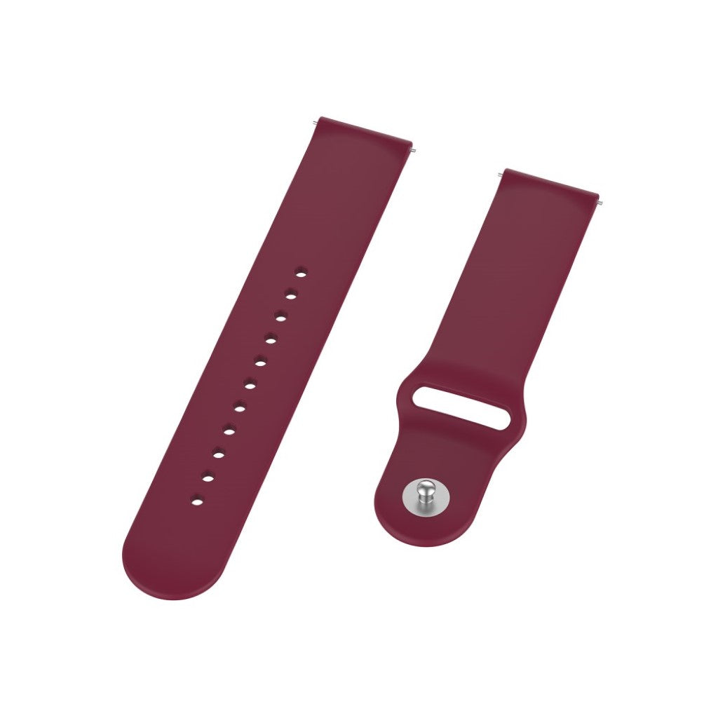 Pænt Xiaomi Mi Watch Silikone Rem - Rød#serie_4