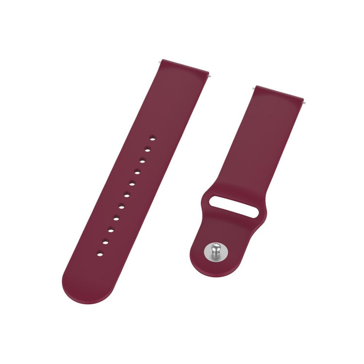 Pænt Xiaomi Mi Watch Silikone Rem - Rød#serie_4