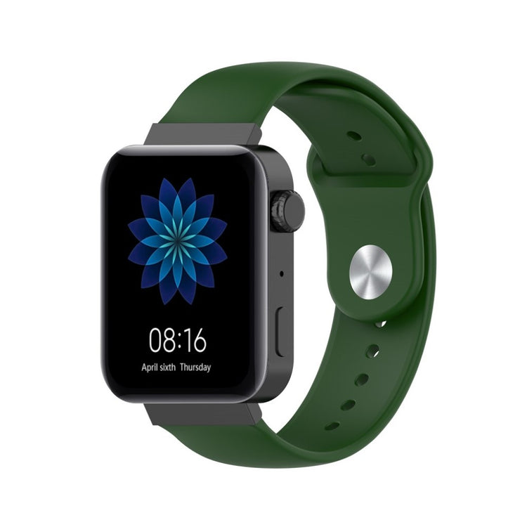 Pænt Xiaomi Mi Watch Silikone Rem - Grøn#serie_6