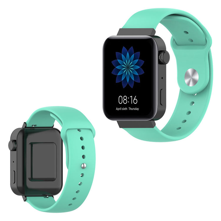 Pænt Xiaomi Mi Watch Silikone Rem - Grøn#serie_8