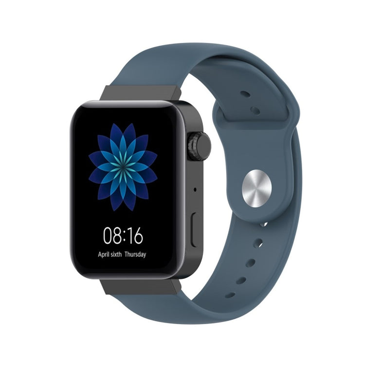 Pænt Xiaomi Mi Watch Silikone Rem - Blå#serie_9