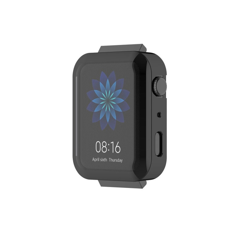 Rigtigt kønt Xiaomi Mi Watch Silikone Rem - Sort#serie_1